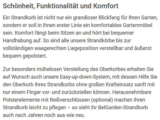 Strandkörbe zum Schlafen