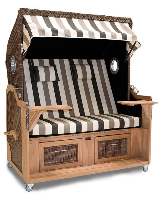 Strandkorb mit Klapptisch für 21266 Jesteburg